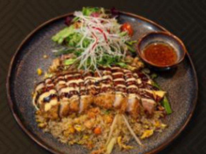 34A. Cơm Rang - Fried Rice – Tofu
