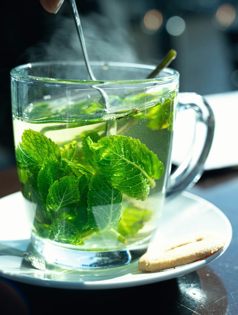 170. Peppermint ginger tea