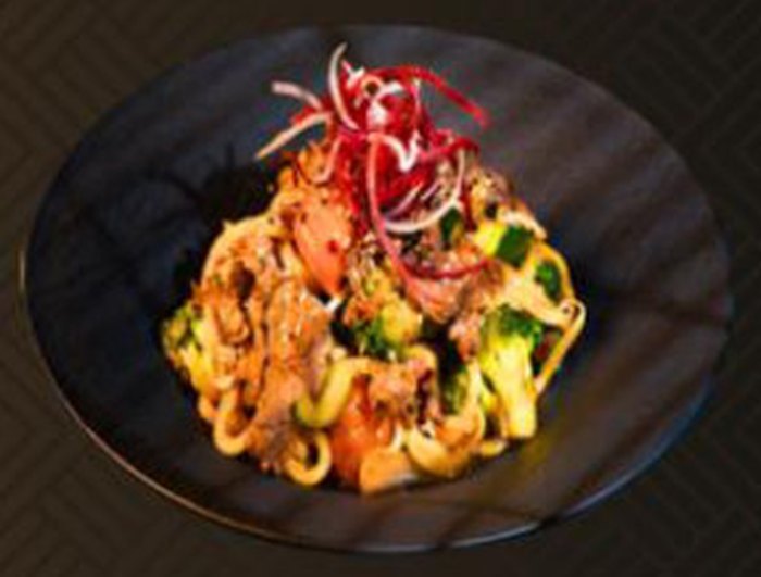 35A. Udon Xào - Fried Udon – Tofu
